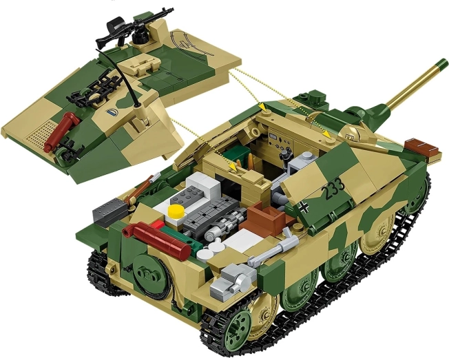 Intérieur détaillé avec blindage amovible