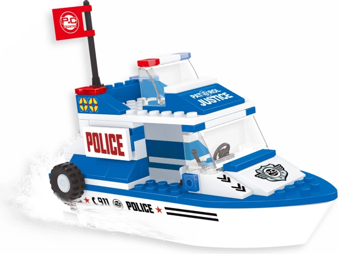 Bateau de patrouille pour missions nautiques