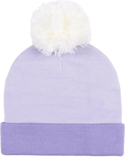 Pompon blanc élégant