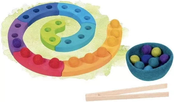 Spirale en 8 pièces pour un jeu modulable