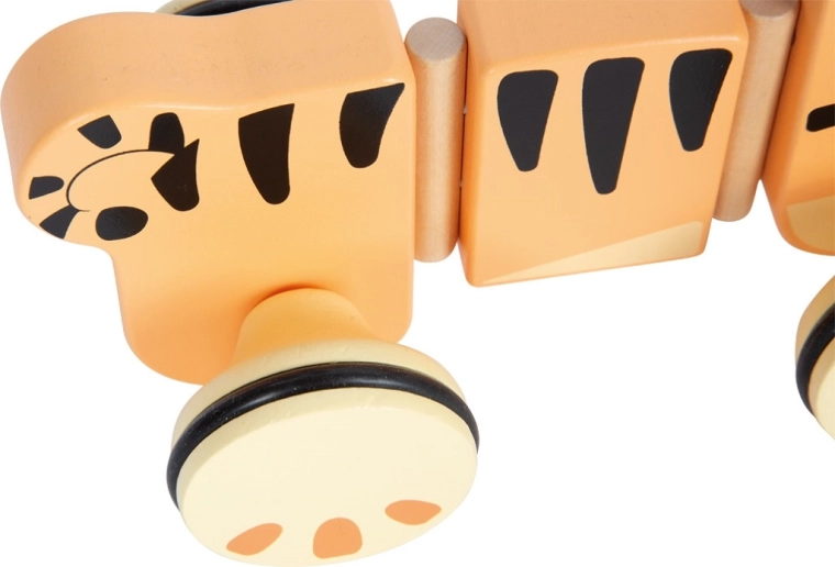 Corps flexible en trois parties avec effet ondulant