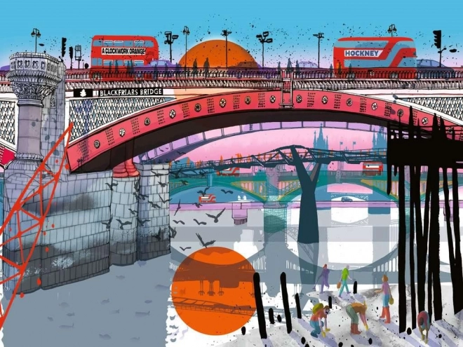 Puzzle À Londres 1500 pièces de Ravensburger