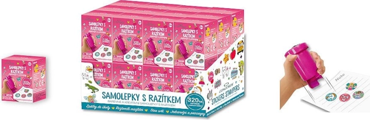 Tampon autocollant CONCORDE licornes et princesses – 320 autocollants