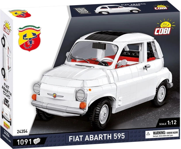 Cobi Fiat Abarth 595 jeu de construction 1:12 (1091 pièces)