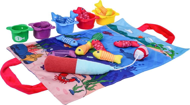 Jeu sensoriel doux et sûr