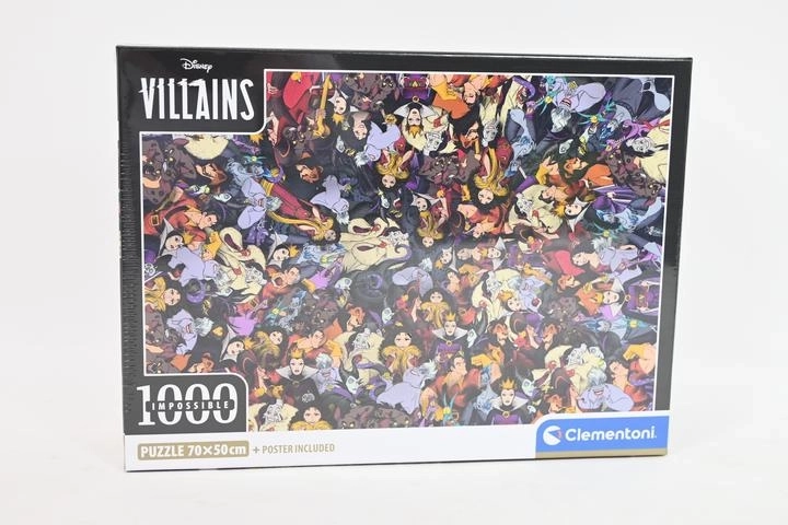 Puzzle Clementoni Impossible Disney méchants 1000 pièces