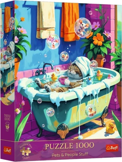 Puzzle 1000 Premium Plus – miaou, détente, recommence