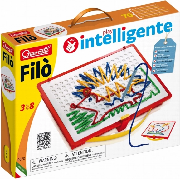 Quercetti Filò ensemble de dessin et de broderie pour enfants