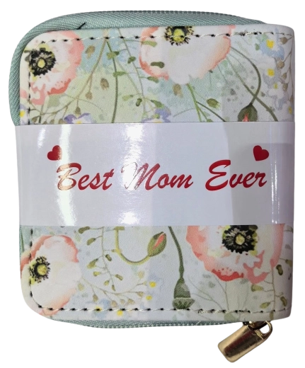Portefeuille femme Pink – coquelicots roses
