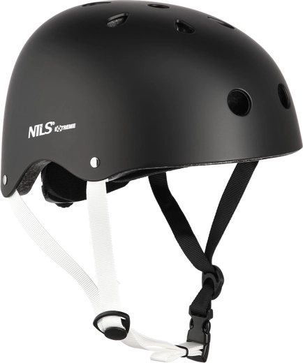 Casque NILS Extreme MTW001 – casque freestyle noir – XS (48-52 cm)