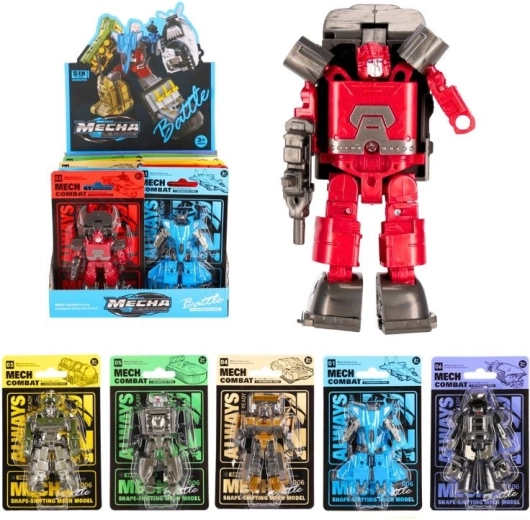 Petit robot transformable (6 couleurs)