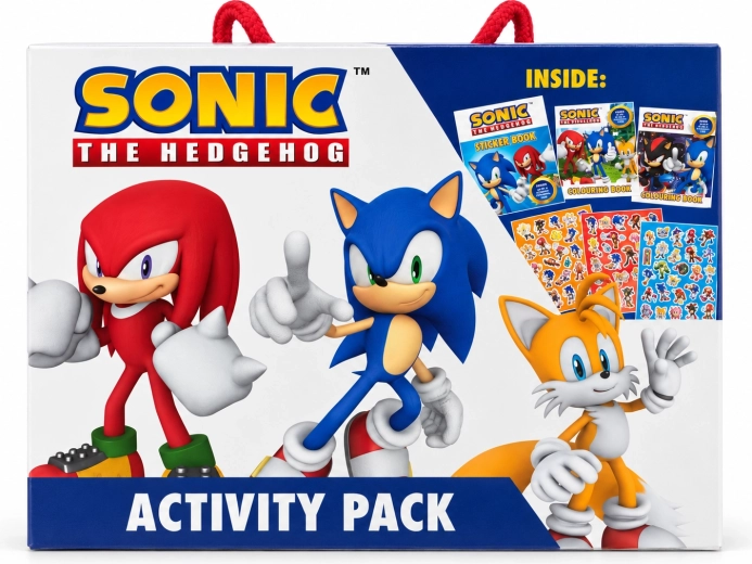 Kit de coloriage et d’autocollants Sonic le Hérisson