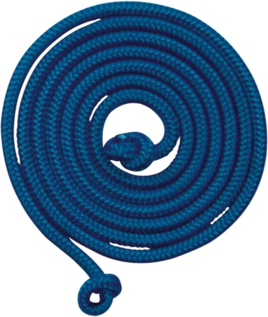 Corde à sauter GOKI maxi 5 m bleu
