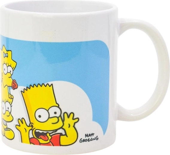 Mug en céramique Les Simpson 325 ml – nuages