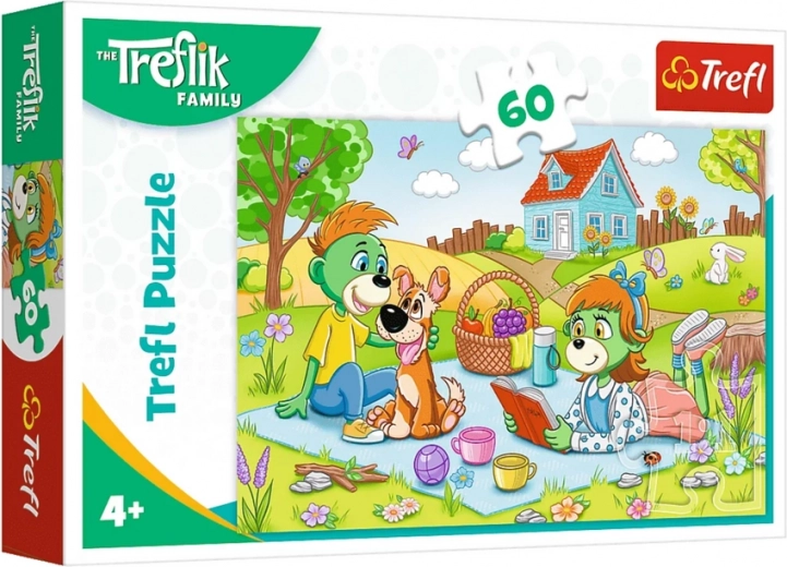 Puzzle Famille Treflik 60 pièces