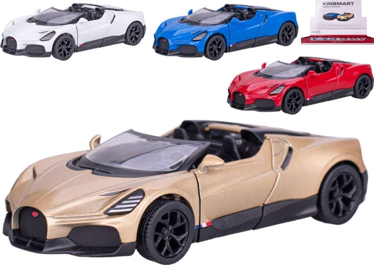 Modèle métallique Kinsmart Bugatti Mistral 1:36 à rétrofriction