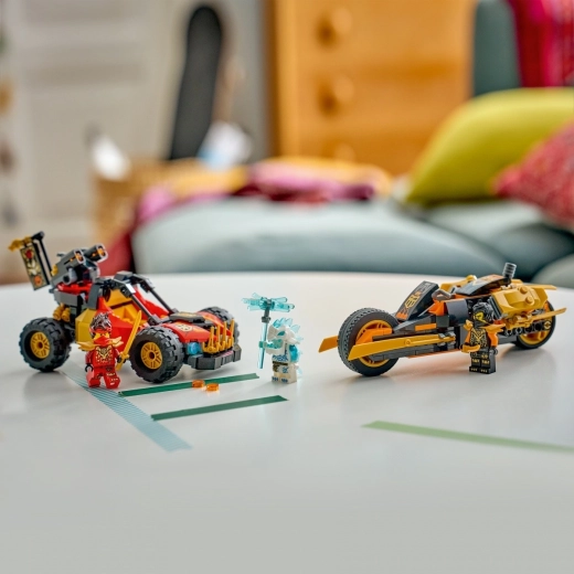 Transformation astucieuse : échangez les parties arrière et créez un tricycle