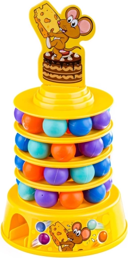 Gâteau branlant à plusieurs étages pour un jeu plein de suspense