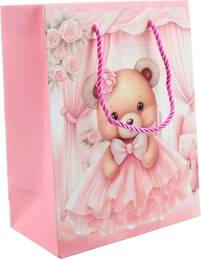 Adorable motif d’ourson en couleurs pastel