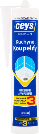 Silicone sanitaire CEYS transparent 280 ml