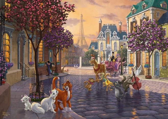 puzzle schmidt les aristochats 1000 pièces