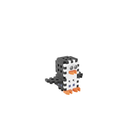 Construisez un adorable pingouin avec 17 pièces