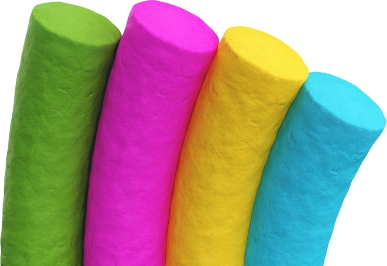 Pâte à modeler colorée pour les activités créatives