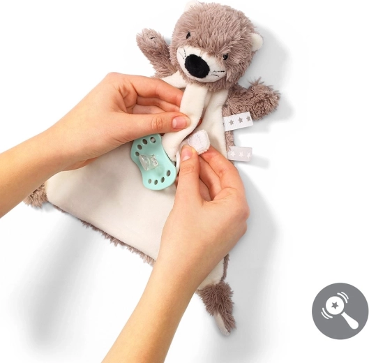 Attache-tétine toujours à portée de main