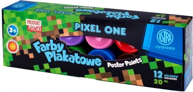 Peintures gouache ASTRA Pixel One 12×20 ml