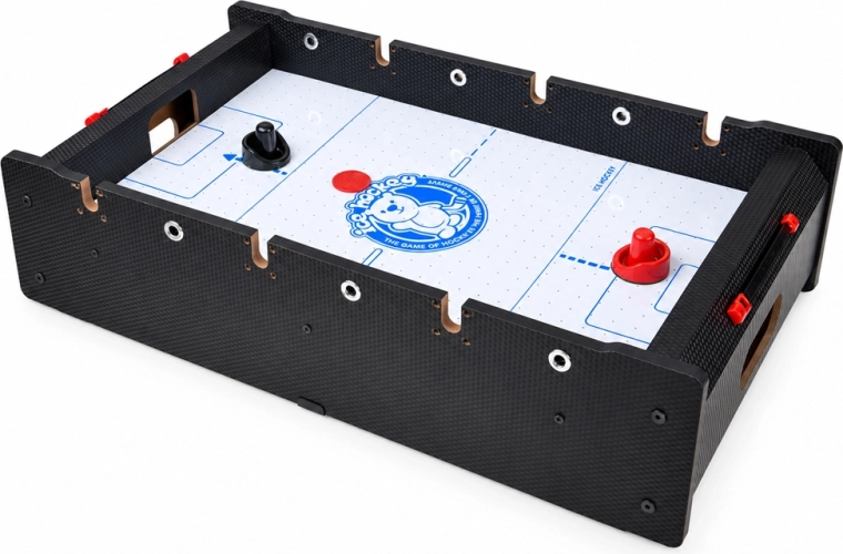 Air hockey dynamique avec circulation électrique de l’air