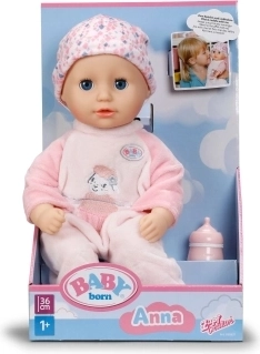 Poupée BABY born Anna rose clair 36 cm