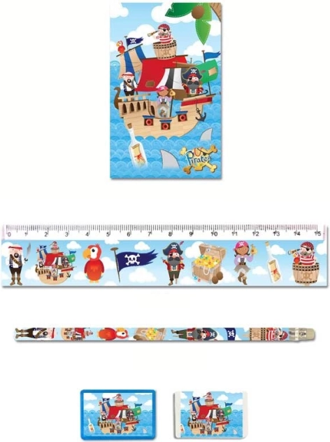 Set d’écriture Pirates pour enfants