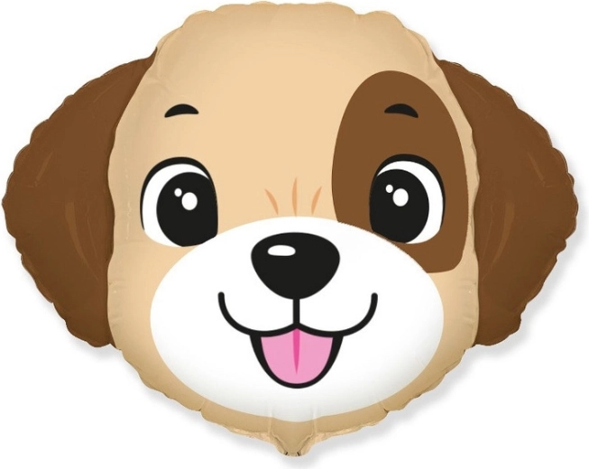 Ballon en aluminium chien