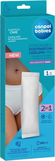 Compresse froide post-partum jetable CANPOL babies 1 pc