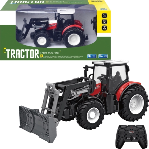 Tracteur RC avec godet 1:24