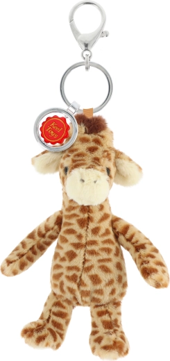 Girafe en peluche Keeleco Monde magique 14 cm