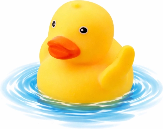 Caneton flottant pour le plaisir du bain