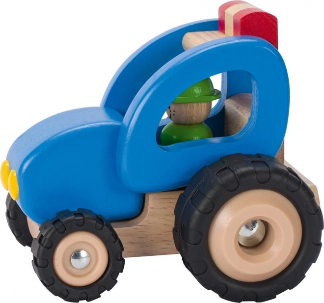 Tracteur en bois Goki pour enfants