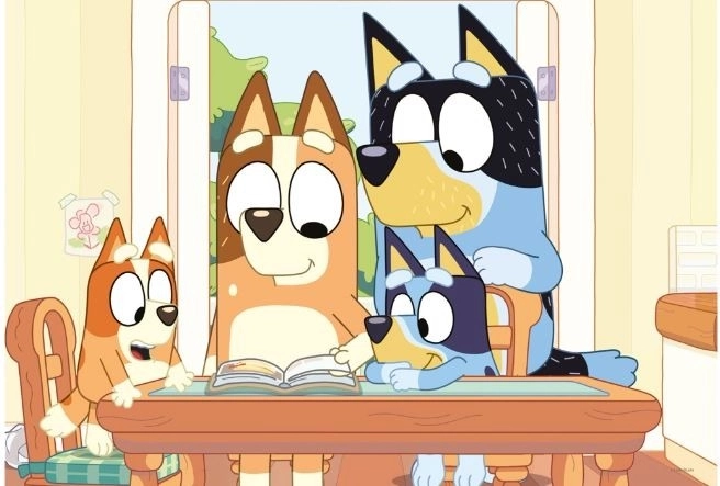 Motif préféré de la série Bluey
