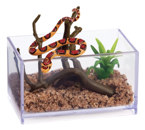 Un mini-terrarium aux détails réalistes
