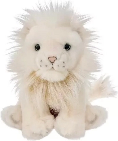 Lion blanc 25 cm – peluche BEPPE ZOO