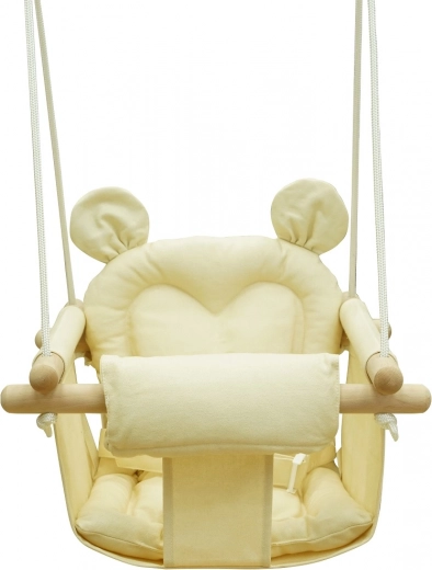 Balançoire enfant Ours beige