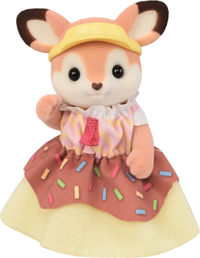 Maman Cerf Primrose en costume de donut