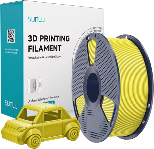 Filament PETG Sunlu jaune