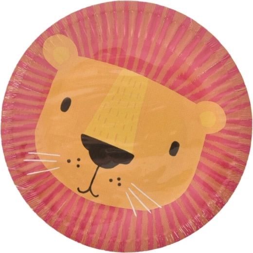 Assiettes en papier Jungle 18 cm (10 pcs)