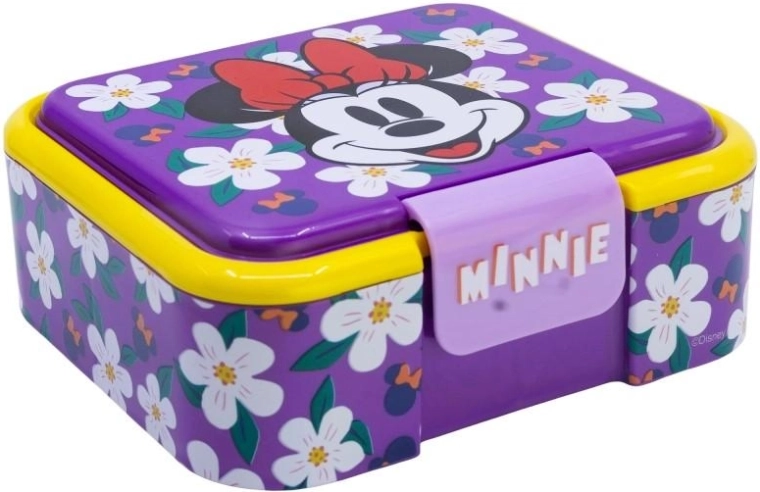 Boîte à goûter Disney Minnie avec 3 compartiments