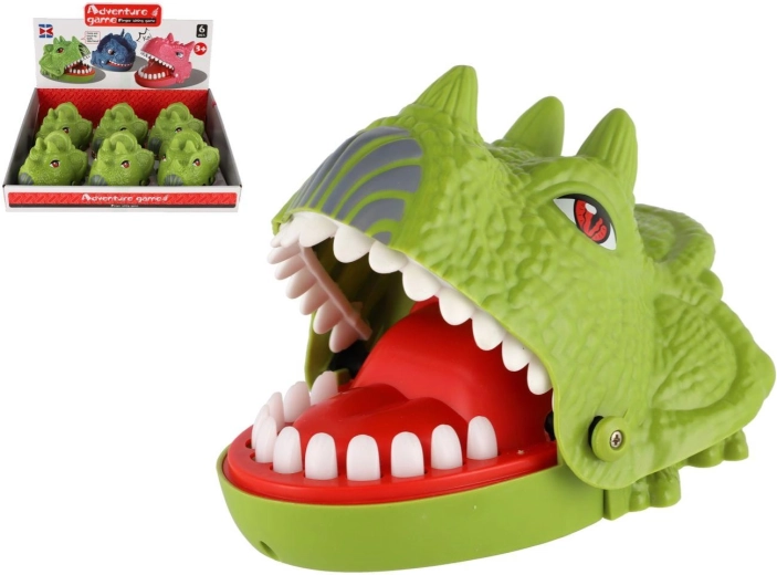 Jeu d’adresse dinosaure qui mord les doigts