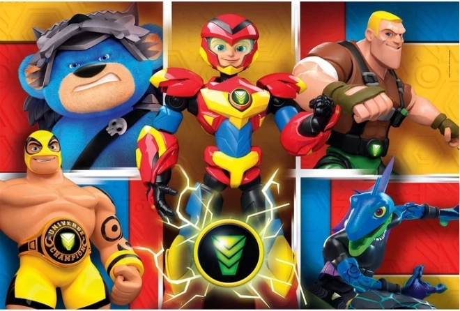 Clementoni puzzle Power Players maxi 60 pièces