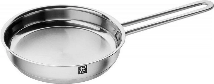 Poêle plate PICO 16 cm en acier inoxydable