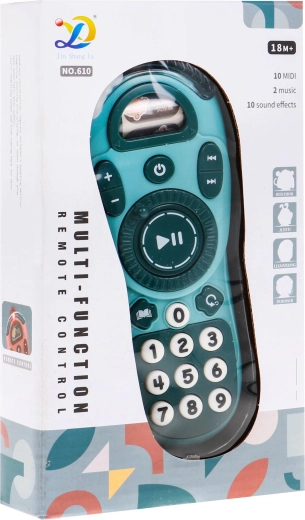 Télécommande télévisée interactive pour enfants – Bleu